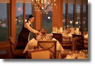 Dining at the Old Course Hotel